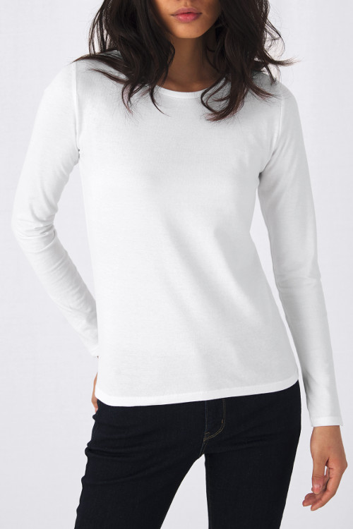 B&C Langarm T-Shirt #E190 Damen